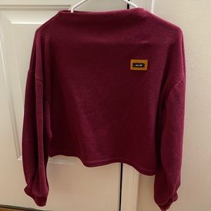 Maroon sweater